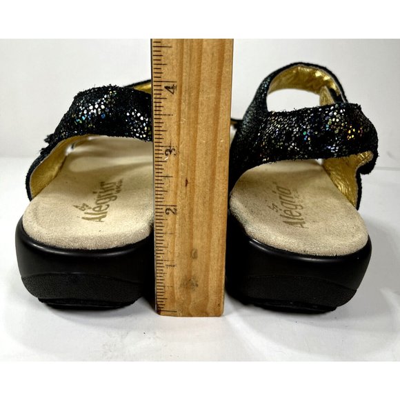 Alegria ‘Joy’ Womens Multi Color Glitter Sandals Size US 6-6.5 EUR 36 - Picture 6 of 12